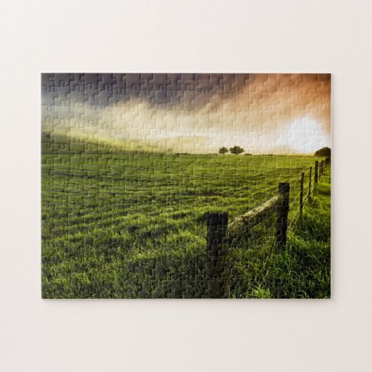 Immer grüner auf der anderen Seite Puzzle (Horizontal)