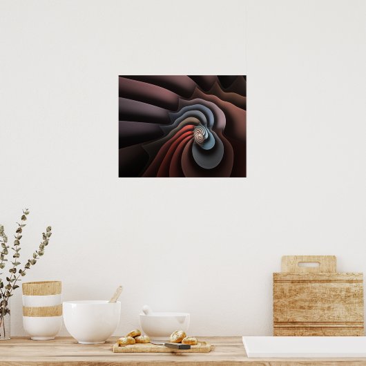 Immer gute Nachrichten Poster (Küche)