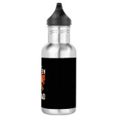 Immer Halloween-Kürbis-Hexen-Design_1 Edelstahlflasche (Rechts)