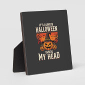 Immer Halloween-Kürbis-Hexen-Design_1 Fotoplatte (Vorderseite)