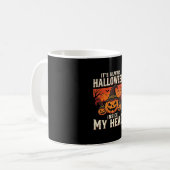 Immer Halloween-Kürbis-Hexen-Design_1 Kaffeetasse (Vorderseite Links)
