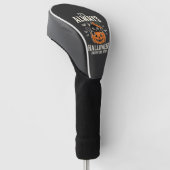 Immer Halloween-Schwarze-Katze-Kürbis-Design Golf Headcover (angewinkelt)
