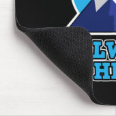 Immer hoch bei Outdoor-Fans - Wandern Mousepad (Ecke)