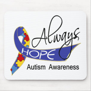 Immer Hoffnung Autismus Mousepad