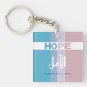 Immer Hoffnung haben Schlüsselanhänger (Vorderseite)