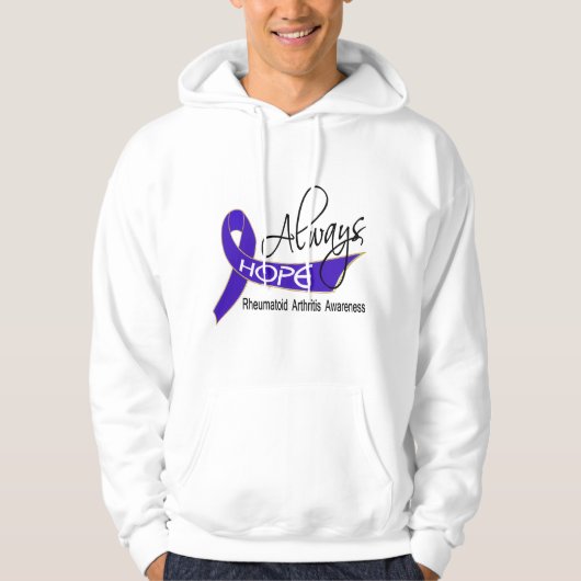 Immer Hoffnungs-rheumatoide Arthritis Hoodie (Vorderseite)