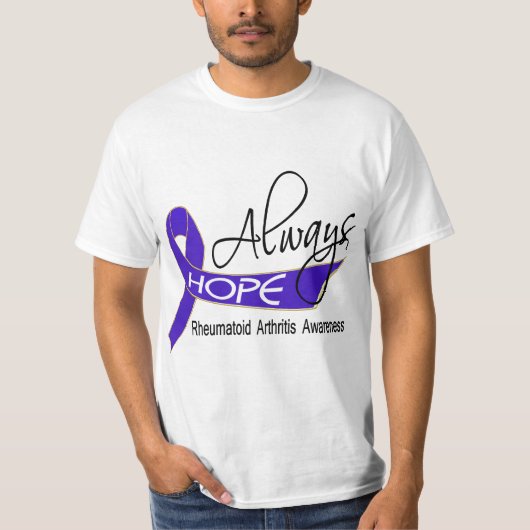 Immer Hoffnungs-rheumatoide Arthritis T-Shirt (Vorderseite)