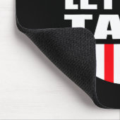 Immer Hühner raus gehen Taco Funny Meme Mousepad (Ecke)