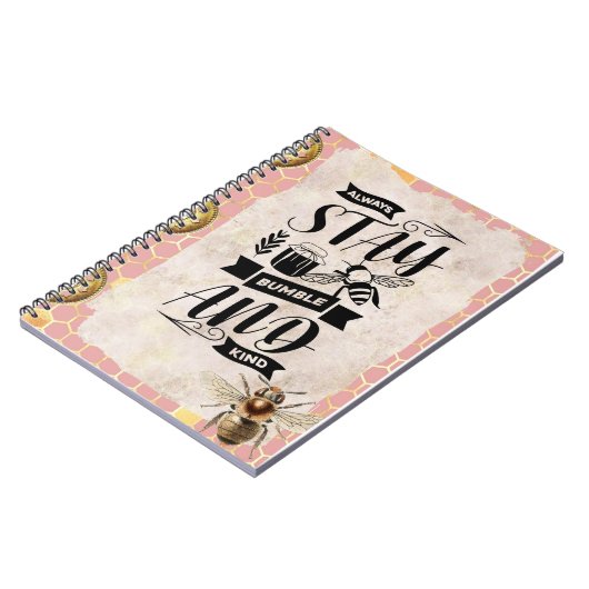 Immer Hummel und Kind Bleibe Notizblock (Linke Seite)