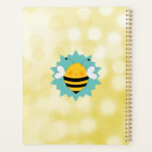 Immer Hummel und Niedliche Bienenpuppe Bleibe Planer (Rückseite)