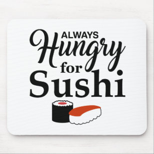 Lustige Sushi Mousepads Zazzle De