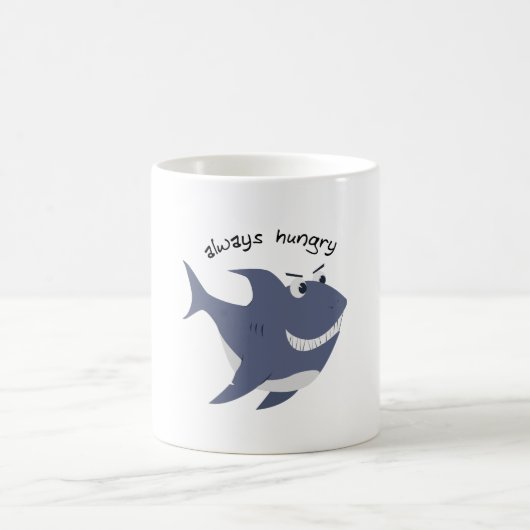 Immer hungrig kaffeetasse (Mittel)