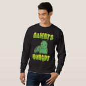 Immer hungrige Raupe Sweatshirt (Vorne ganz)