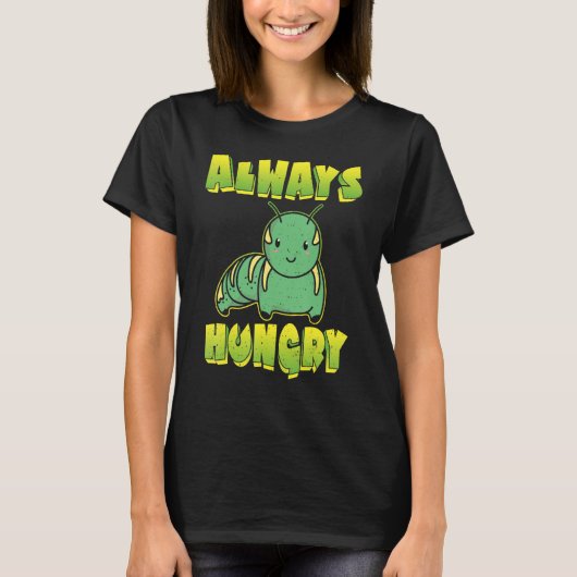 Immer Hungrige Raupe T-Shirt (Vorderseite)