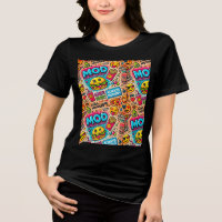 Immer hungriger T - Shirt - Kühne und lustige Gest