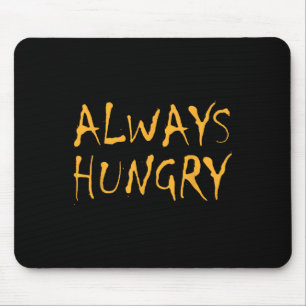 Immer hungriges Essen Bodybuilding Protein M Kohle Mousepad