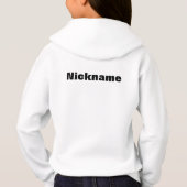Immer Icecream Sweatshirt mit Personalisierung (Rückseite)