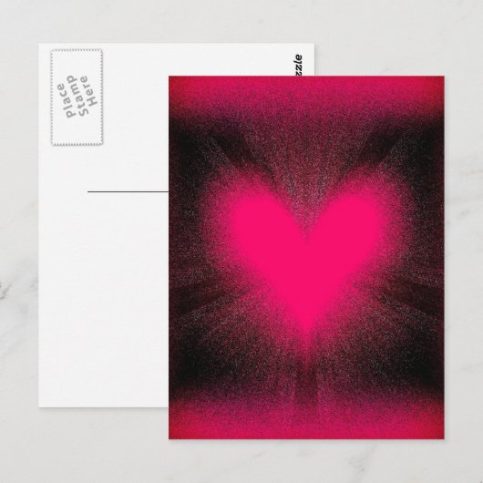 Immer Ihre Explosion Postkarte (Vorne/Hinten)