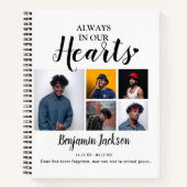 Immer im Herzen | 6 FOTO | Memorial Guest No Notizblock (Vorderseite)