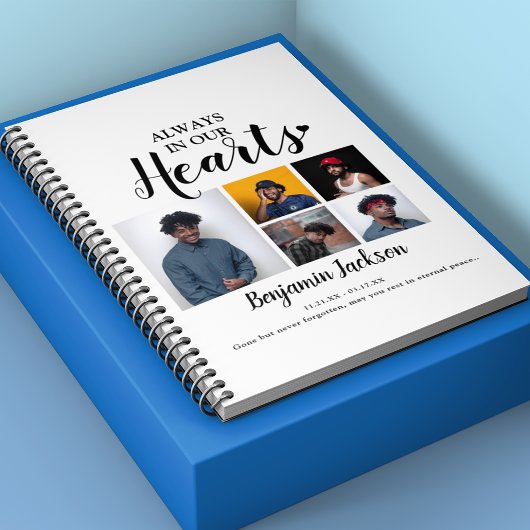 Immer im Herzen | 6 FOTO | Memorial Guest No Notizblock