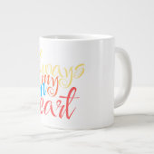 Immer im Herzen Jumbo-Tasse (Vorderseite Rechts)