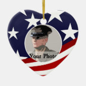 Immer im Herzen Keramikornament (Vorne)