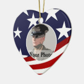 Immer im Herzen Keramikornament (Links)