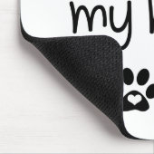 Immer in meinem Herz Maus-Pad Mousepad (Ecke)