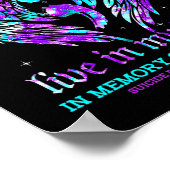 Immer in meinem Herzen mein Bruder Suizidpräventio Poster (Ecke)