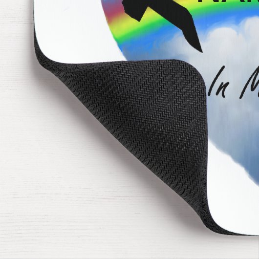 Immer in meinem Herzen Mousepad (Ecke)