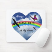 Immer in meinem Herzen Mousepad (Mit Mouse)