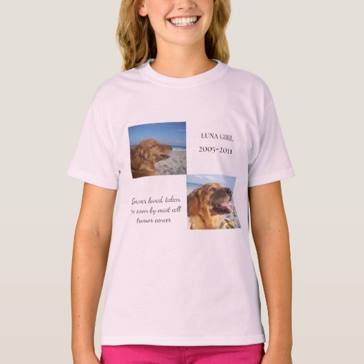 Immer in meinem Herzen Tribut T-Shirt (Vorderseite)