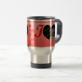 "Immer in meinem Herzen" Valentinstag-Geschenk Reisebecher (VorderseiteRechts)