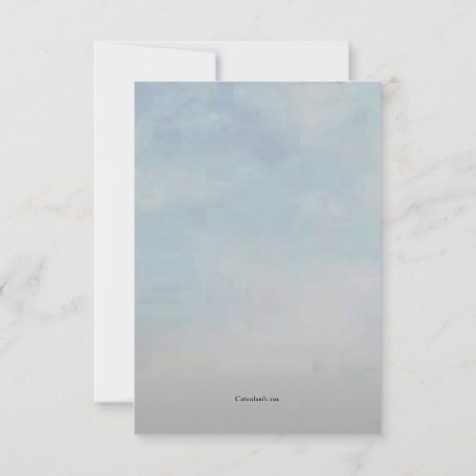 Immer in unserem Herz-Trauerfall danke (Rückseite)