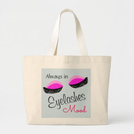 immer in Wimperntusche Sättigungsbeutel Jumbo Stoffbeutel