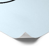 immer in Wimperntusche Sättigungsbeutel Poster (Ecke)