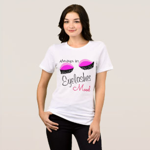 immer in Wimperntusche Sättigungsbeutel Tri-Blend Shirt