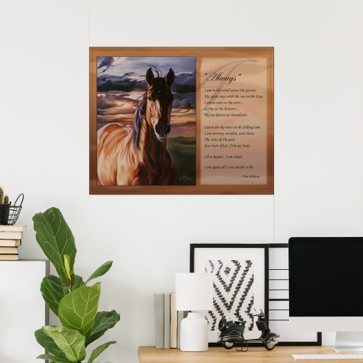 Immer Inspiration Poster (Heimbüro)