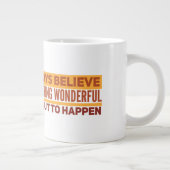 Immer Jumbo-Tasse verschenken (Rechts)