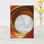 Immer. Karte (Gelbe Blume)