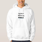 Immer Kegels tun Hoodie (Vorderseite)