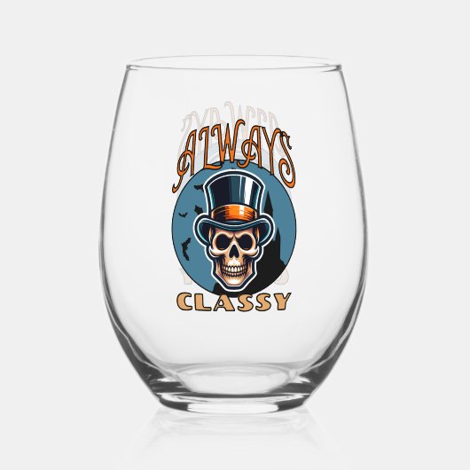 Immer klassisch weinglas ohne stiel (Rückseite)