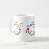 Immer klüger arbeiten, Be jemals kinder (© Mira) Kaffeetasse (Vorderseite Links)