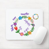 Immer klüger arbeiten, Be jemals kinder (© Mira) Mousepad (Mit Mouse)