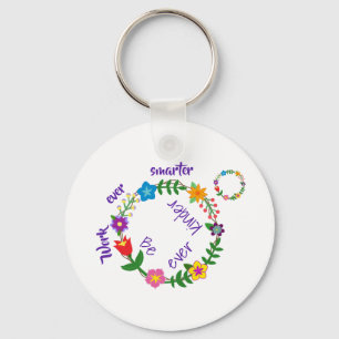 Immer klüger arbeiten, Be jemals kinder (© Mira) Schlüsselanhänger