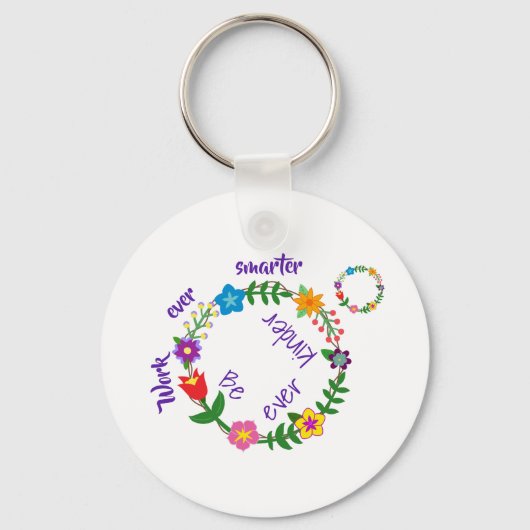 Immer klüger arbeiten, Be jemals kinder (© Mira) Schlüsselanhänger (Vorderseite)