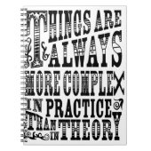 immer komplexer notizblock (Vorderseite)