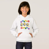 Immer lächeln hoodie (Vorne ganz)