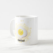 Immer lächeln kaffeetasse (Vorderseite Links)