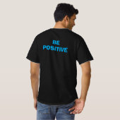 Immer lächeln T-Shirt (Schwarz voll)